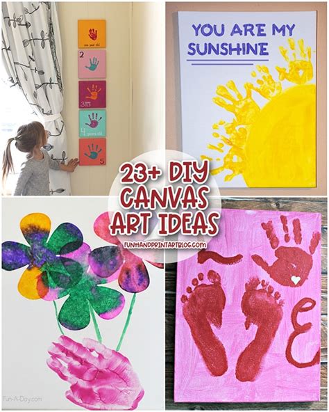 Diy Canvas Art Ideas For Kids Huge List Fun Handprint Art Diy Canvas Art Ideas For Kids Huge List Fun Handprint Art