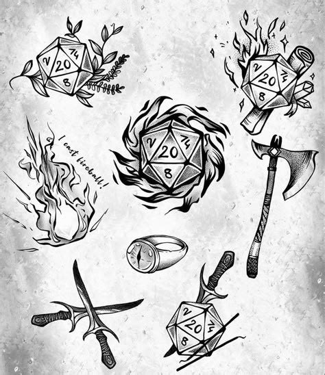Dnd Tattoo From Yesterday Can T Say It Enough If You Have A Dnd Themed Tattoo Idea Hit Me Up I Have Been Playing Dnd For 4 Years Now And Would Love To Dnd Tattoo From Yesterday Can T Say It Enough If You Have A Dnd Themed Tattoo Idea Hit Me Up I Have Been Playing Dnd For 4 Years Now And Would Love To