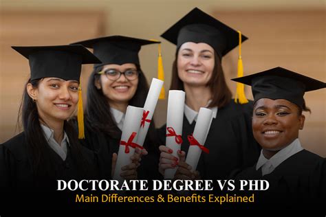Doctorate Degree Types Doctorate Vs Phd Fully Explained