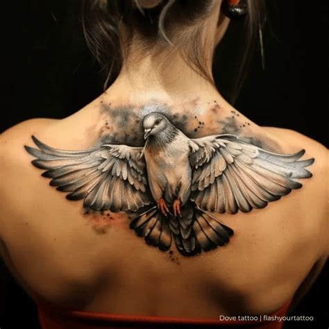 Dove Tattoo Signifies Rebirth Spiritual Growth And Peace Hilltop Views