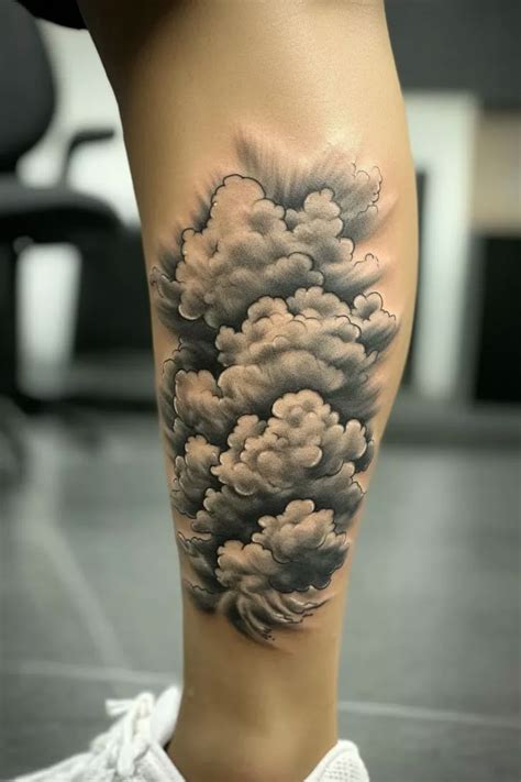 Dreamy Cloud Tattoo Ideas From Serenity To Storms