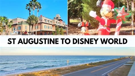 Driving From St Augustine To Disney World In Florida
