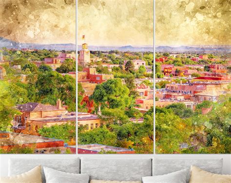 e Santa Fe Canvas Art