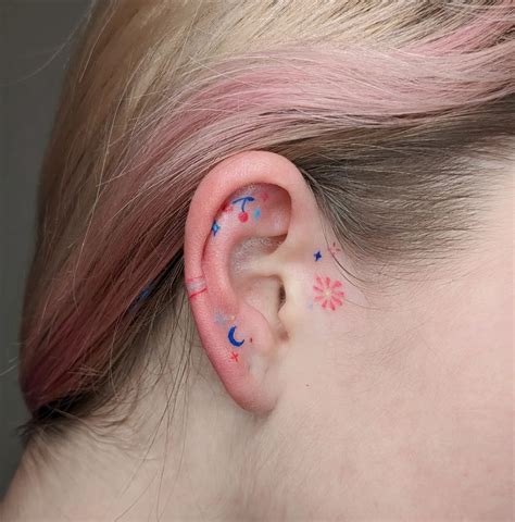 Ear Tattoo Ideas To Inspire You Stories Amp Ink