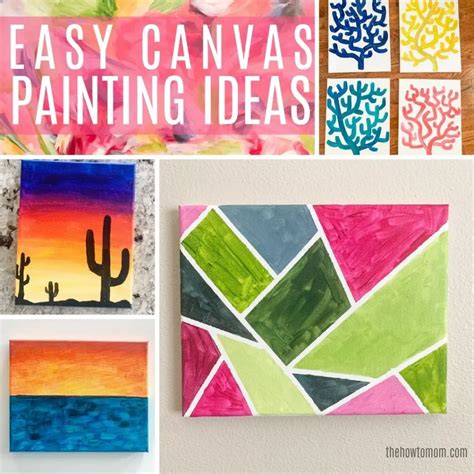 Easy Canvas Painting Ideas For Beginners Tips Amp Tricks Easy Canvas Painting Ideas For Beginners Tips Amp Tricks