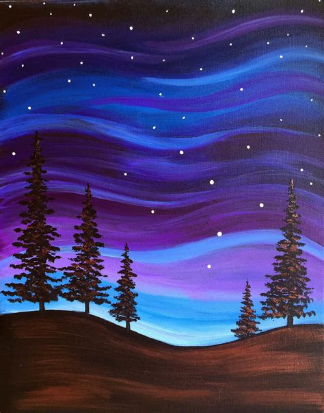 Easy Canvas Painting Simple Acrylic Paintings Night Painting Painting Art Projects Diy Easy Canvas Painting Simple Acrylic Paintings Night Painting Painting Art Projects Diy