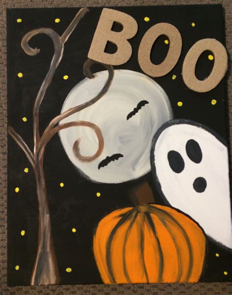 5 Easy Halloween Paintings