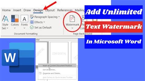 Easy Steps To Make A Watermark In Word For Free Easy Steps To Make A Watermark In Word For Free