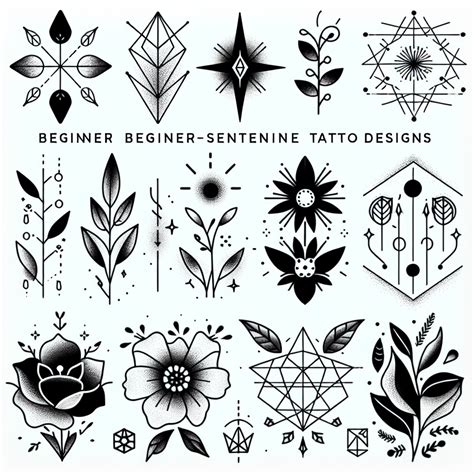 Easy Tattoos For Beginners Designs Ideas Tattooing 101