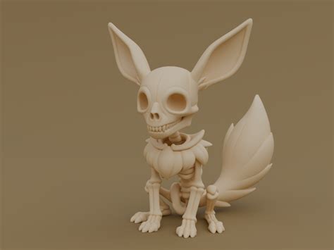 Eevee Skeleton Stylized Figure Pok Mon Fan Art Etsy Eevee Skeleton Stylized Figure Pok Mon Fan Art Etsy