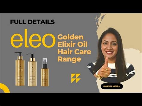 Eleo Oil Of Beauty Oriflame New Hair Care Range Youtube