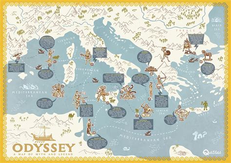 Embark On Odysseus Legendary Journey With Odyssey A Map Of Myth And Legend