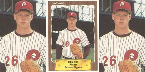 Eric Hill Had Good Enough 1995 Season To Make Aaa Played Six Pro Seasons Missed Bigs