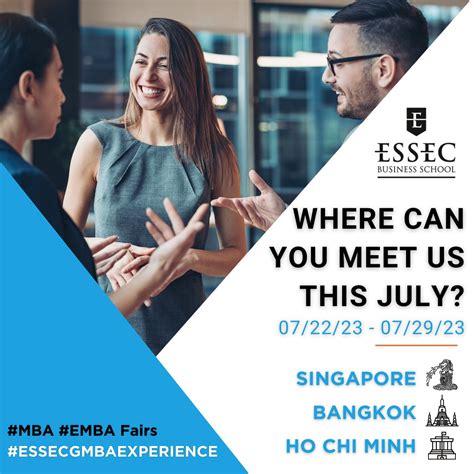 Essec Emba Programs On Linkedin Mba Executivemba Southeastasia Careergoals Singapore