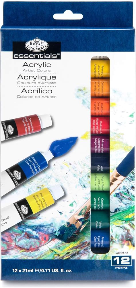 Essentials Acrylic Paint Set Clark Craft Products