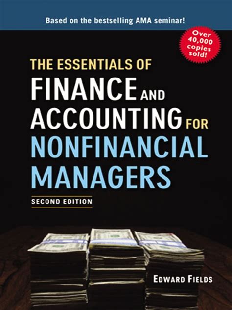 Essentials Of Finance And Accounting For Nonfinancial Managers Edward Fields Harpercollins Christian Publishing 9780814416259 Esentral Indonesia Essentials Of Finance And Accounting For Nonfinancial Managers Edward Fields Harpercollins Christian Publishing 9780814416259 Esentral Indonesia