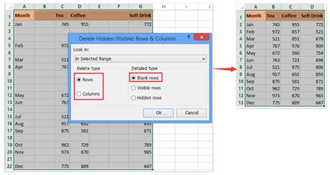 Excel Formula To Delete Empty Columns Printable Timeline Templates