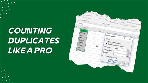 Excel Hacks The Ultimate Guide To Counting Duplicates Like A Pro Earn And Excel