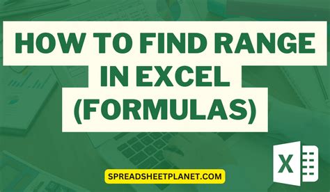 Excel Ranges In Formulas At Ali Wynyard Blog