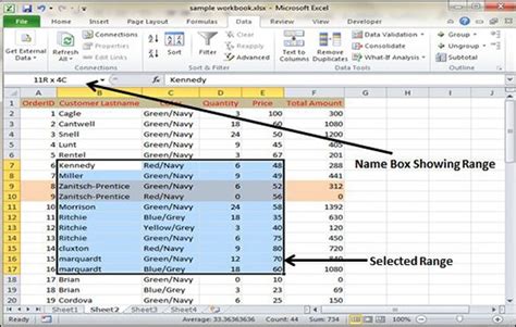 Excel Using Ranges In Excel Tutorial Desk