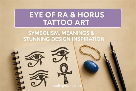 Eye Of Ra And Horus Tattoo Designs Meanings Inspiration