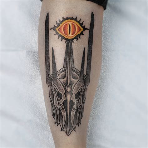 Eye Of Sauron Tattoo