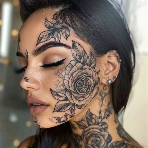 Face Tattoos 15 Best Tattoo Ideas For Men And Women The Best Face Tattoo Locations Vean Tattoo