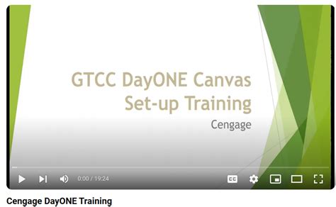 Faculty Canvas Page Setup For Cengage Courseware The Jamestown Campus Store