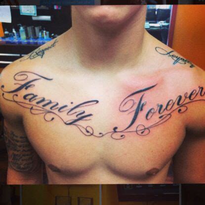 Family Forever Respect Loyalty Half Sleeve