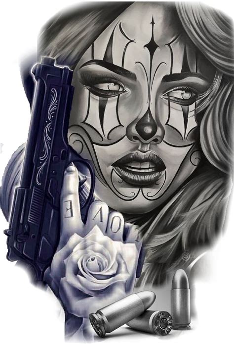 Female Chicano Tattoo Designs Tattoo Icsl Edu Gr