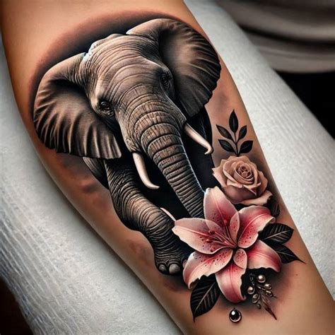 Female Elephant Hand Tattoo Calaverastattoos Com
