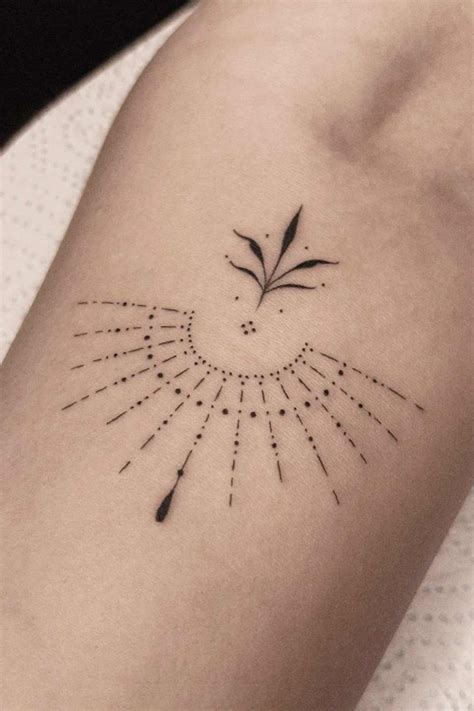 Fine Line Tattoo Minimalistic Designs With Maximalist Meanings