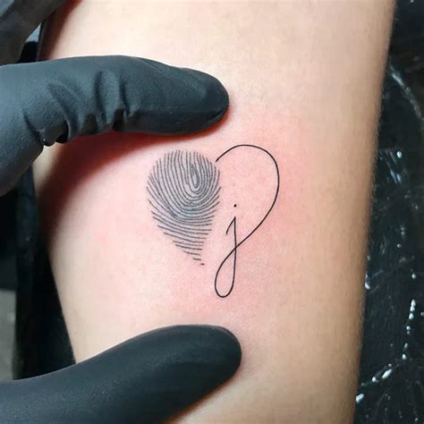Fingerprint Tattoo Design