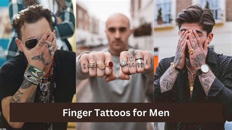 Finger Tattoos For Men With Meaning Unique Designs And Symbolism Men Deserve