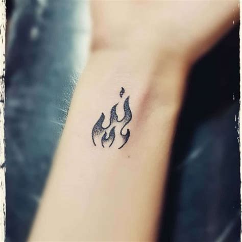 Fire Sign Tattoo Bronctattooaus Com