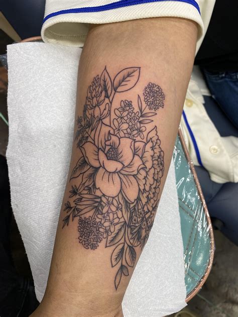 Flower Tattoo Artist Seattle Best Flower Site