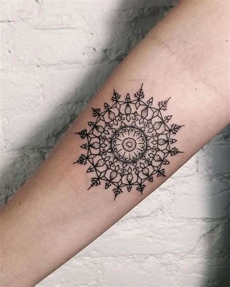 5 Forearm Mandala Tattoos