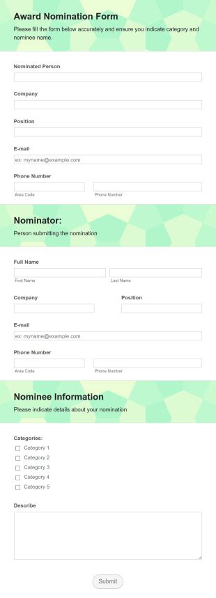 Form Student Award Nominations Emba Inside