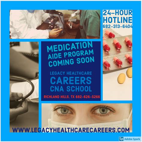 Fort Worth Medication Aide Program Legacy Healthcare Careers Medication Aide Nursing Assistant Programs