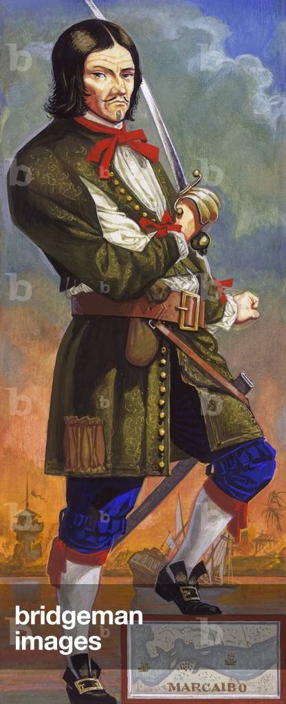 Francois L Ollonais French Pirate Stock Image Science Source Images