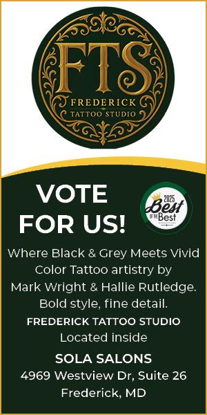 Frederick Tattoo Parlors Guide