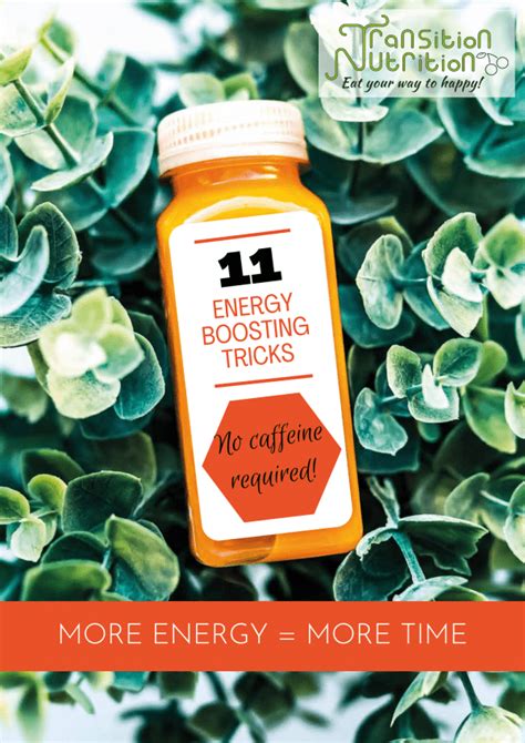 Free Guide 11 Energy Boosting Tricks No Caffeine Required Wellbeing Umbrella