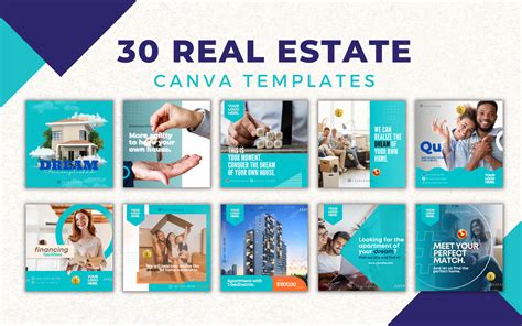 Free Real Estate Canva Templates Captions Artofit