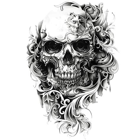 Free Skull Tattoo Download Free Skull Tattoo Png Images Free Cliparts On Clipart Library