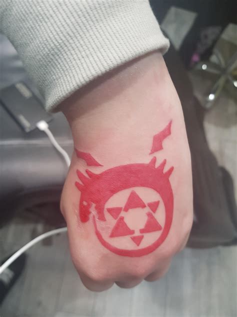 Fullmetal Alchemist Homunculus Tattoo Meaning