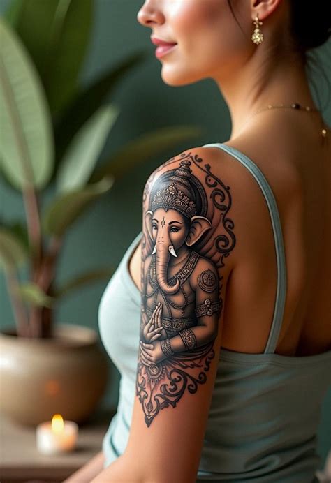 Ganesha Tattoo Inspiration Cozy Vibes