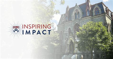 Get Involved Inspiring Impact At Penn