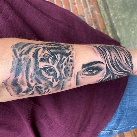 Get Now This Beautiful And Sexy Tattoo Design With A Woman S Face And Half Tiger With Flowers Mandalas And Butterflies Etsy Norway Get Now This Beautiful And Sexy Tattoo Design With A Woman S Face And Half Tiger With Flowers Mandalas And Butterflies Etsy Norway