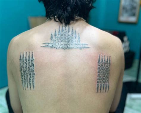Getting My First Ink A Sak Yant Hah Taew Tattoo From A Thai Monk Tara Lets Anywhere