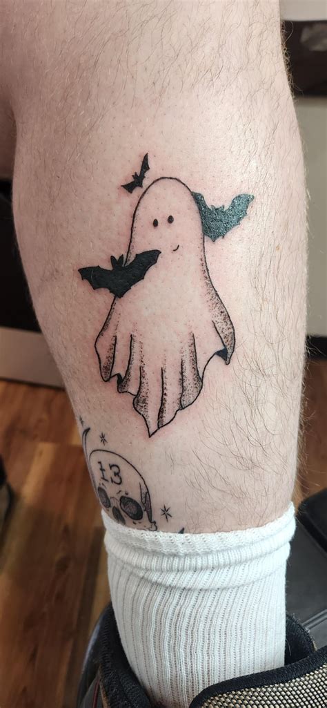 Ghost Amp Bats Tattoo By Morgan 5Th Street Ink Missoula Mt R Tattoos